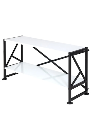 Tv Ünitesi Tv Sehpası Beyaz 100x30 Yükseklik 100 Cm