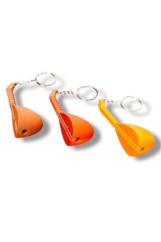 Bağlama Maskot Anahtarlık 9cm Yüksekliğinde 3 Cm Genişliğinde