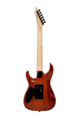 Ltd Mh-230 Qm Fr Quilted Maple W/ Floyd Rose - Limited Edition Amber Sunburst Elektro Gitar