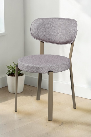 Sakura Sandalye - Kapuçino - Metal Kapuçino Ayak 4 Adet - Salon Sandalyesi / Mutfak Sandalyesi Cappuccino