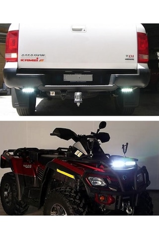 6 Led 18 W Off Road Gündüz Farı Sis Farı Yayıcı Delici Off Road