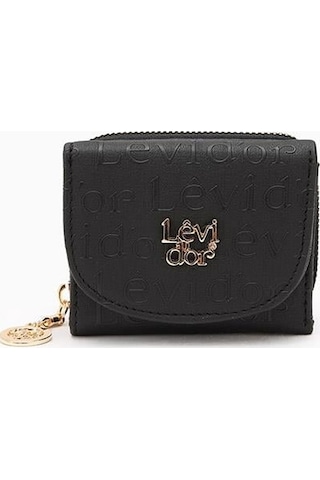 Levidor - Cüzdan 910011 Siyah Çok Renkli