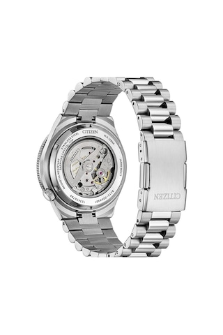 Citizen Tsuyosa Shore Navy Blue Nj0230-59l Otomatik Erkek Kol Saati Metalik Gri