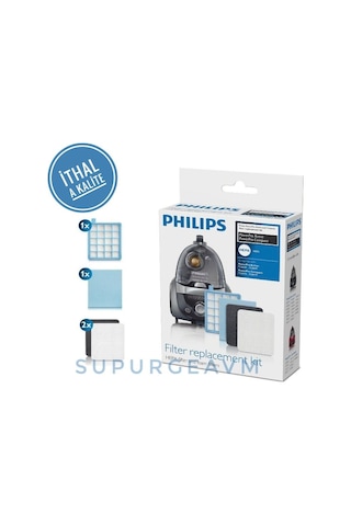 Philips Uyumlu Fc 8478/91 Powerpro Compact Hepa Filtre Seti 02