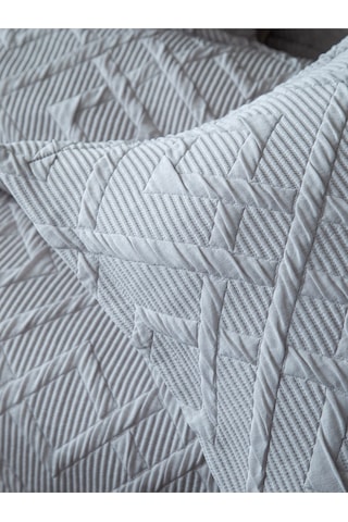 Bedline Tek Yatak Örtüsü Çift Kişilik Zen Gri 230x240 Cm Gri