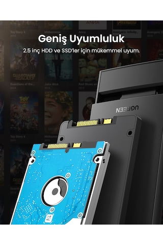Ugreen 2.5 Usb 3.0 To Sata Hard Disk Kutusu, 60353