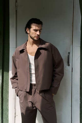 Mai Collection Mai Studios Co. Sergio Kemer Detay Kahve Erkek Ceket Kahve