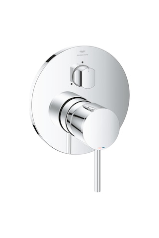 Grohe Atrio 24356000 Sıva Üstü Grubu 3 Yollu Ankastre Banyo Duş Bataryası Krom Gri