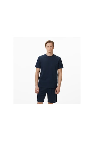 Nautica Erkek Lacivert Regular Fit T-shirt Düz V55318t Lacivert
