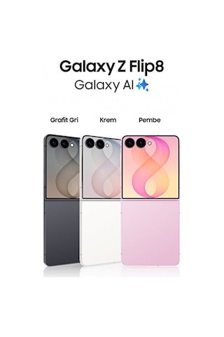 Samsung Galaxy Z Flip8 12 GB 256 GB (Samsung Türkiye Garantili)