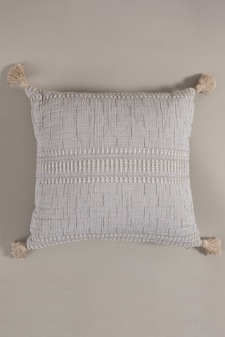 Koza Home Assos Bej Taş Yıkama Yastık 50x50 5039