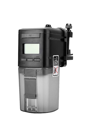 Folinda Akvaryum Balık Yemleyici - Otomatik/manuel Kontrol, Günde 4 Kez Ayarlanabilir, Flake/pellet Uyumlu, Pil Dahil Değil