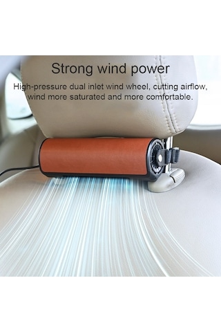 Dancemonkey Araba Koltuğu Soğutma Fanı, Usb Havalandırıcı, Hava Sirkülasyonu