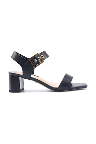 Nine West Gella 5fx Siyah Kadın Topuklu Sandalet 000000000101928821 Siyah
