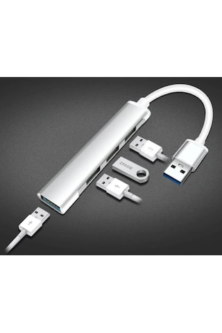 4 Port Usb 3.0 Hub Çoklayıcı Yüksek Hızlı Super Speed Çoklayıcı Çoğaltıcı Çevirici Adaptör