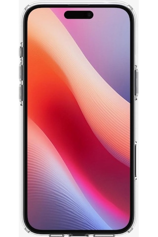 Apple Uyumlu iPhone 16 Plus Kılıf Crystal Slot Crystal Clear - Acs08083