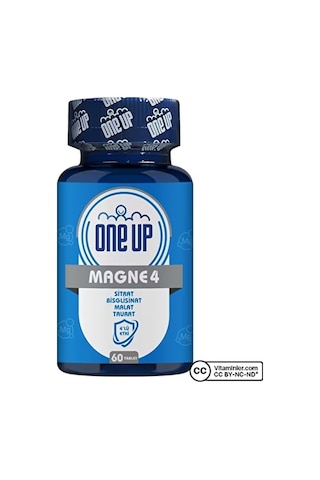 One Up Magne4 4'lü Etki Magnezyum Kompleks 60 Tablet 2 Adet
