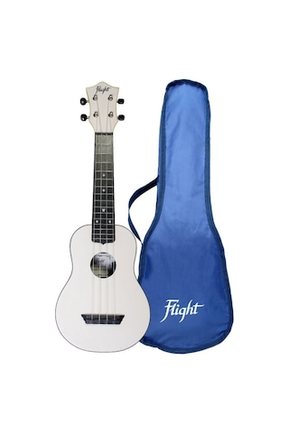 Flight Tus35 White Travel Soprano Ukulele Beyaz