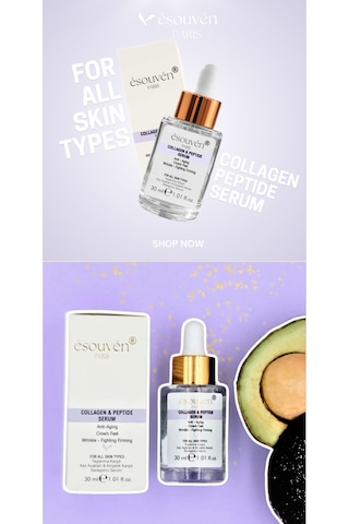 Esouven Yaşlanma Karşıtı Kaz Ayakları & Kırışıklık Karşıtı Sıkılaştırıcı Serum 30 ML