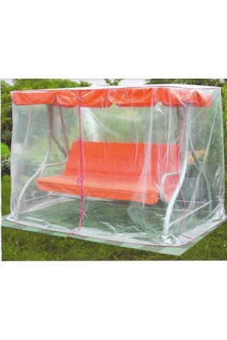 Homaks Salıncak Koruma Örtüsü 220x185 H: 200 Tek Fermuarlı Şeffaf