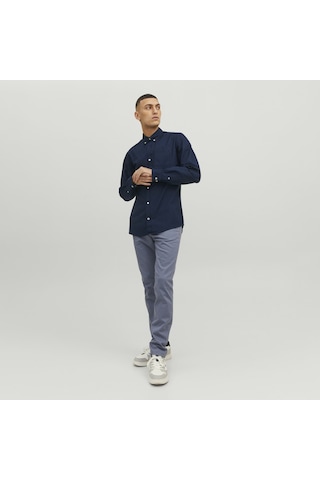 Jack & Jones Klasik Oxford Gömlek 12182486 Navy Blazer Lacivert