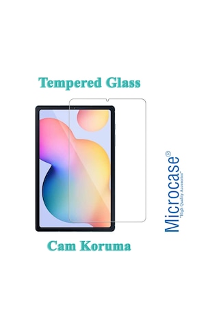 Samsung Uyumlu Galaxy Tab S6 Lite Sm-P610 P610 10.4" Tempered Cam Koruma