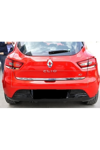 Renault Clio 4 Hb 2012 - 2019 Krom Bagaj Alt Çıtası