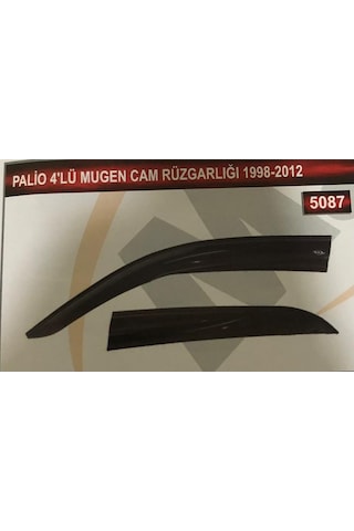 Fiat Palio 4'Lü Mugen Cam Rüzgarlık Seti