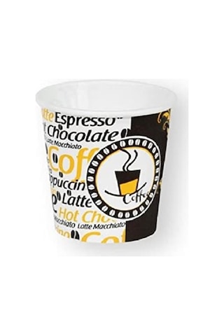 Aygün Excodi Cup - Cup 4 Oz Kullan At Bardak - 100 Ml - 300 Adet Kaliteli Bardak - Türk Kahvesi, Espresso, Sızdı Diğer
