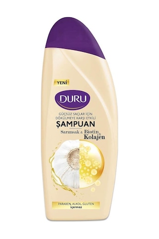 Duru Sarımsak Biotin Kolajen Şaç Dökülmesine Karşı Şampuan 700 ML