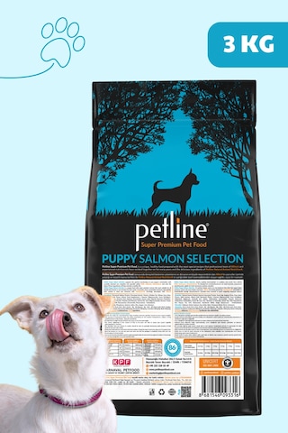 Petline Pretty Puppy Somonlu Yavru Kuru Köpek Maması Tüm Irklar İçin 3 KG