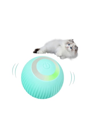 Forzacase Akıllı İnteraktif Şarjlı Kedi Oyuncağı Kedi Topu