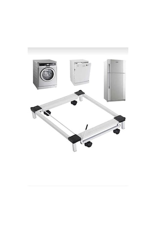 Beyaz Eşya Altlığı Buzdolabı Bulaşık Çamaşır Makinesi Taşıma Altlığı Metal Çeksür 60 51 1061-cn