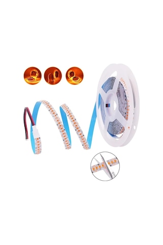 Cata Ct 4538 Amber 5 Metre 240 Çipli İç Mekan Şerit Led