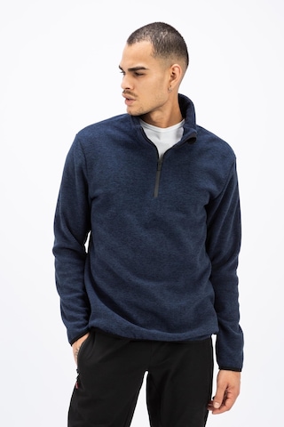 Exuma 2112125-410 Melanj Half Zip Polar M Erkek Polar Siyah