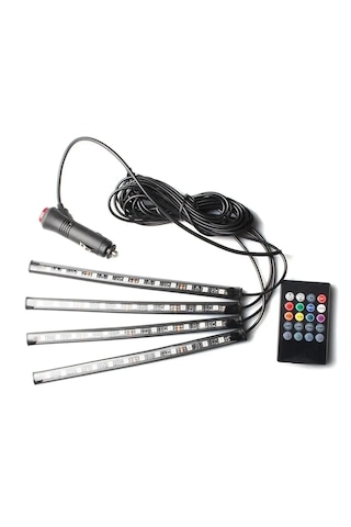 Ayak Altı Led 12 Ledli Lamba Sese Duyarlı Led Müziğe Duyarlı