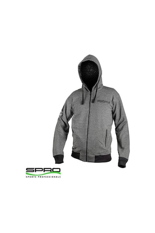 Spro Freestyle Gri X Bk Kapüşonlu - L Gri - Bej