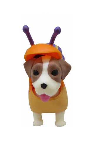 Dress Your Puppy Kostümlü Esneyen Figürler Köpek Salyangoz Jack R