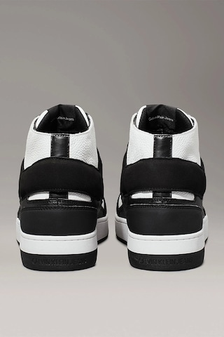 Calvin Klein Ck Jeans Basket Cup Mıd Laceup Authentıc Erkek Siyah Sneaker Ym0ym01109-0gm Siyah