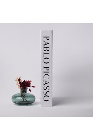 Kitap Görünümlü Dekoratif Kutu Picasso, İskandinav Tarzı Kitap Şeklinde Saklama Kutusu