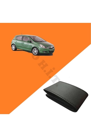Opel Corsa D Uyumlu Deri Direksiyon Kılıfı Kaliteli Dikmeli Siyah