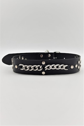 Hakiki Deri Ayarlanabilir Büyük Irk Köpek Tasması 4 CM x 67 CM Haki