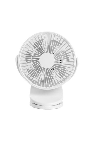 Mini Klip Masa Fan Şarj Edilebilir 360 Döndürmek Için Taşınabilir Usbfan Ev Ofis Yurt Ve Yatak Odası Soğutucu Sx4pyc Beyaz