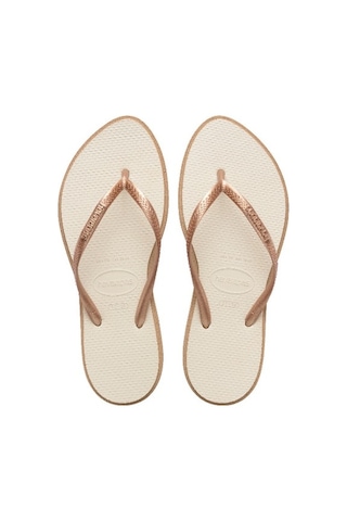 Havaianas Slım Poınt Kadın Parmak Arası Terlik 4149584 6842 Açık Dore Açık Altın