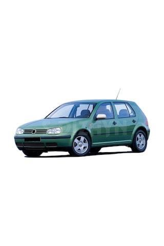 Drstunıng S-dizayn Vw Golf 4 Abs Krom Ayna Kapağı 2 Prç 1998-2004