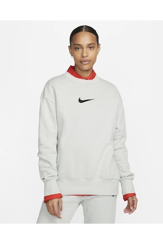 Nike Nıke All Fleece Çok Açık Bej-bol Kesim Sweatshırt Fd1128-034 Bej Nike Nıke All Fleece Çok Açık Bej-bol Kesim Sweatshırt Fd1128-034 Bej