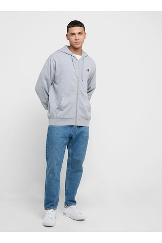 Tommy Hilfiger Tommy Hılfıger Erkek Sweatshırt Dm0dm20698-p6n Gri