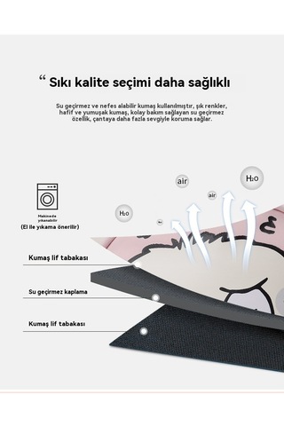 Labubu Çocuk Okul Çantası 3-6 Yaş Okul Öncesi Sırt Çantası Lacivert