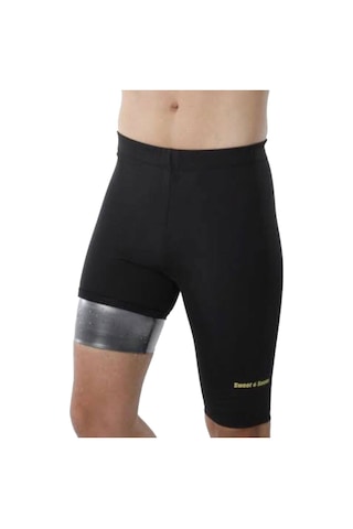 Fitformgiyim Unisex % 100 Orjinal Yardımcı Termal Kısa Şort Termal Siyah