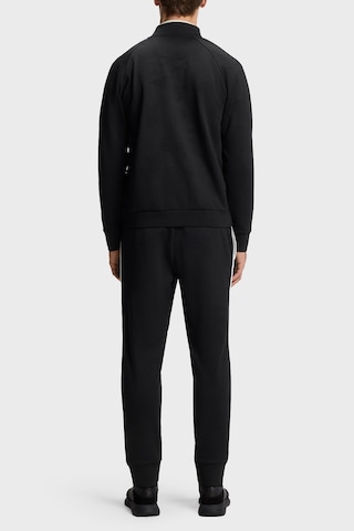 Boss Relaxed Fit Logolu Kolej Yaka Fermuarlı Sweat Erkek Sweat 50566825 001 Siyah